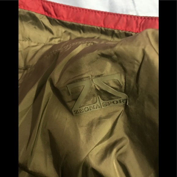 ERMENEGILDO ZEGNA KHAKI CARGO COAT - Picture 5 of 8